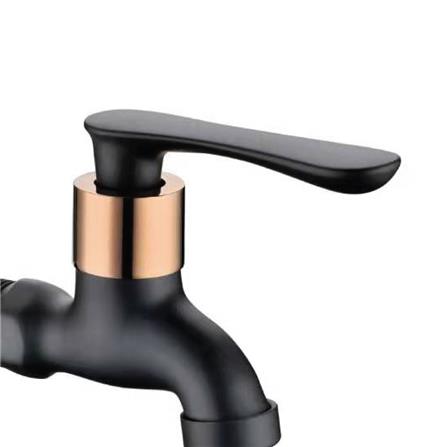 FELICE WALL FAUCET FLE 7105HBT/B/RG MATTE BLACK ROSEGOLD