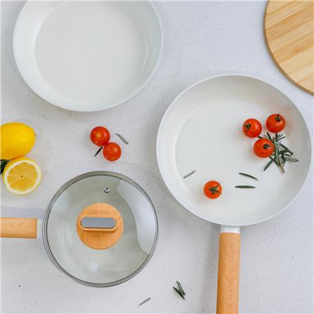 FUKURO SHIRO CERAMIC NON-STICK FRY PAN 20CM