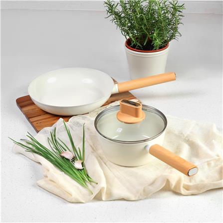 FUKURO SHIRO CERAMIC NON-STICK FRY PAN 20CM