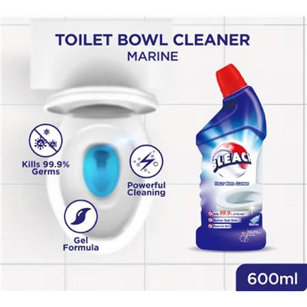 BLEACH TOILET CLEANER 600ML MARINE