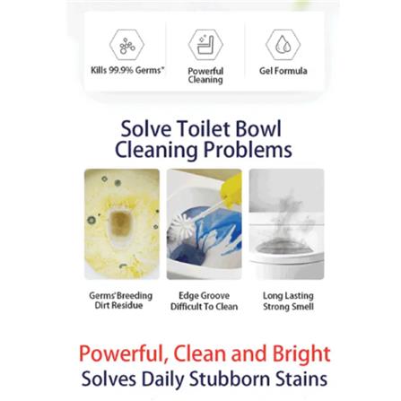 BLEACH TOILET CLEANER 600ML LAVENDER