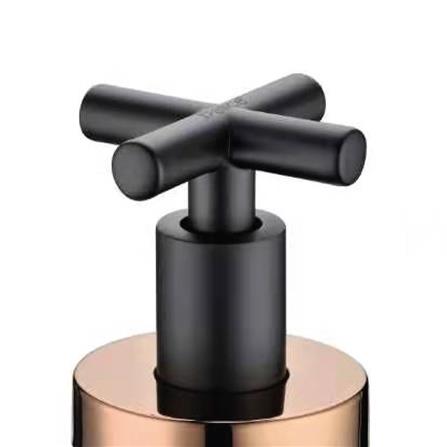 FELICE CONCEALED STOP VALVE FLE 809/B MATTE BLACK ROSEGOLD
