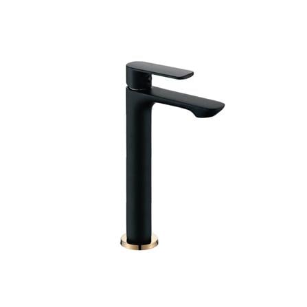 FELICE SINK FAUCET FLE 2314 MATT BLACK ROSEGOLD