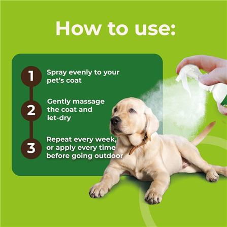 MYKAZOKU FLEA & TICK CONTROL SPRAY 250ML