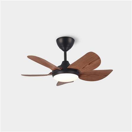 RIEGEN CEILING FAN RCF-MINI30-5BL-BC 30-INCH BLACK CHESTNUT