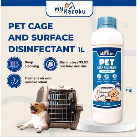 MYKAZOKU PET CAGE & SURFACE DISINFECTANT 1L