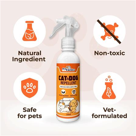 MYKAZOKU CAT & DOG REPELLENT 250ML