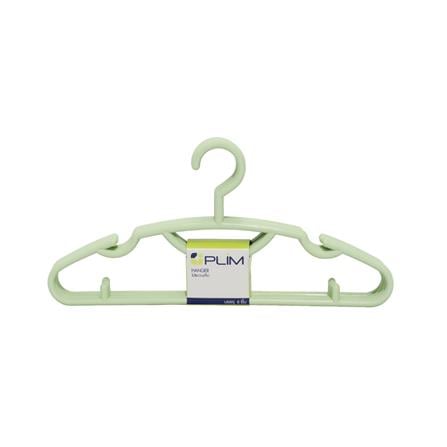 CLOTHES HANGER KING SIZE GREEN PILM (1x6)