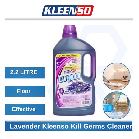 KLEENSO LAVENDER KILL GERMS CLEANER 2.2L
