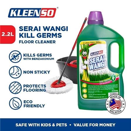 KLEENSO SERAI WANGI KILL GERMS CLEANER 2.2L
