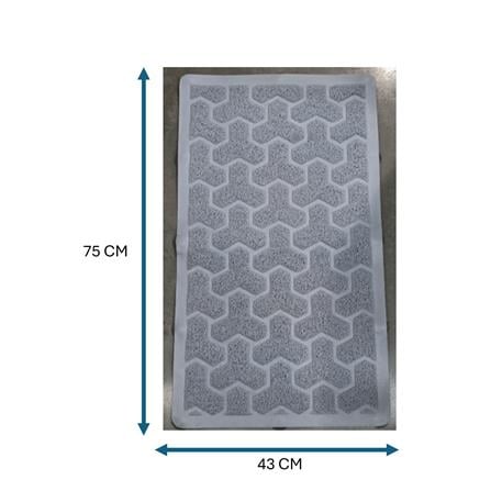 MOYA PVC MAT YHC0112_GRAY 75X43CM