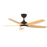 REIGEN CEILING FAN LED RCF-LUFTEN43-5BL-MT 43-INCH MOCHA TIMBER