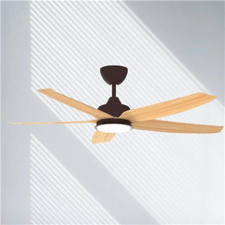 REIGEN CEILING FAN LED RCF-LUFTEN43-5BL-MT 43-INCH MOCHA TIMBER