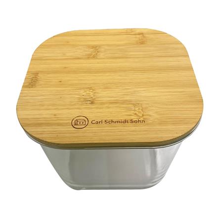 CARL SMITH SOHN BAKEWARE WITH BAMBOO LID 1750ML