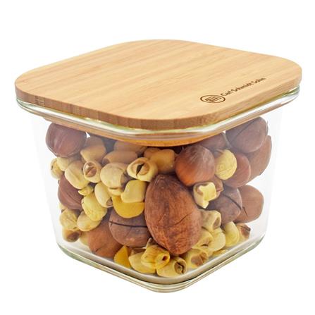 CARL SMITH SOHN BAKEWARE WITH BAMBOO LID 1750ML