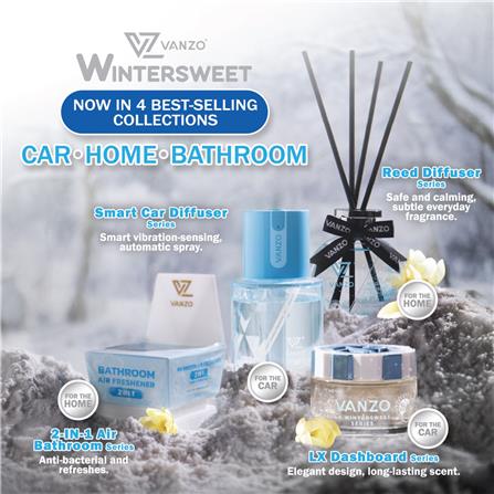 VANZO SMART CAR DIFFUSER REFILL WINTER SWEET 100ML