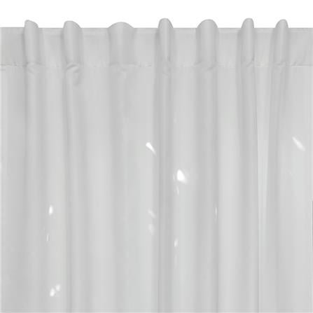 HOME LIVING STYLE SHEER CURTAIN HIDE TAP CLAIRE 150X250CM WHITE