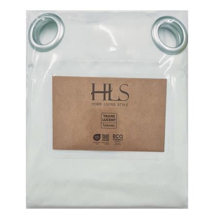 HOME LIVING STYLE SHEER CURTAIN EYELET CLAIRE 150X250CM WHITE