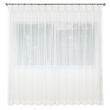 HOME LIVING STYLE SHEER CURTAIN FRENCH PLEAT CHLOE 150X250CM WHITE