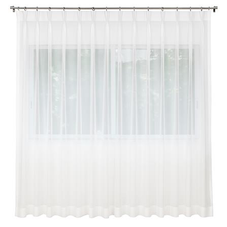 HOME LIVING STYLE SHEER CURTAIN FRENCH PLEAT CHLOE 150X250CM WHITE