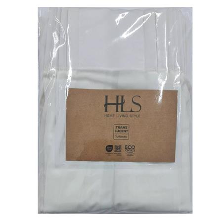 HOME LIVING STYLE SHEER CURTAIN FRENCH PLEAT CHLOE 150X250CM WHITE