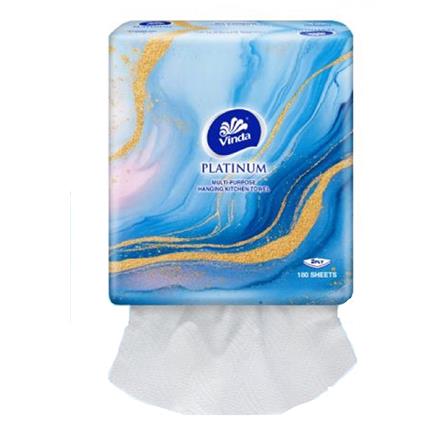 VINDA PLATINUM WASHABLE MULTI-PURPOSA HANGING KITCHEN TOWEL 180S