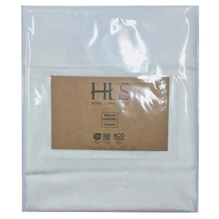 HOME LIVING STYLE SHEER CURTAIN HIDE TAP CHLOE 150X220CM WHITE