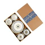 JAPANESE STYLE CERAMIC TABLEWARE BOWL & PLATE GIFT SET 6PCS