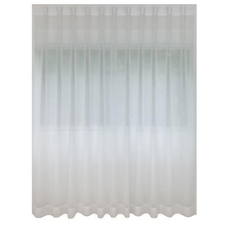 HOME LIVING STYLE SHEER CURTAIN HIDE TAP CHLOE 150X250CM WHITE
