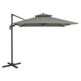 SPRING OFFSET PARASOL RIO DARK GREY