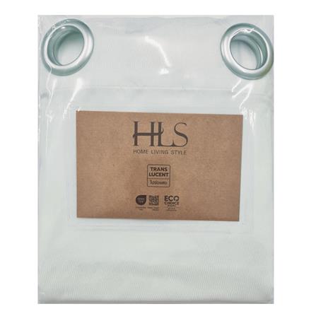 HOME LIVING STYLE SHEER CURTAIN EYELET CLAIRE 150X220CM WHITE