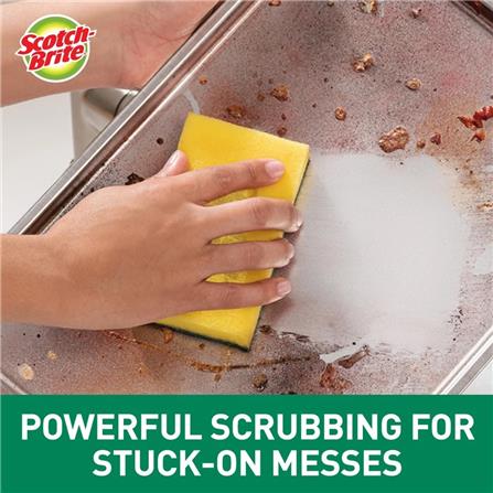 SB TOUGH CLEAN ANTIBAC SCRUB SPONGE 3PCS/PACK