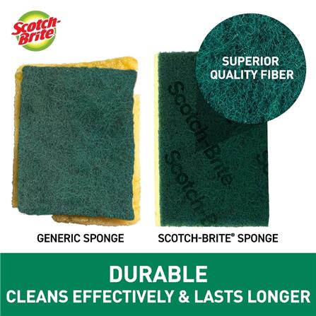 SB TOUGH CLEAN ANTIBAC SCRUB SPONGE 3PCS/PACK
