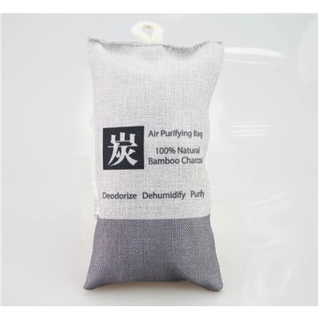 HOME+ BAMBOO CHARCOAL WITH STRING-120G GREY