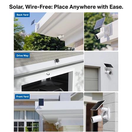 TP-LINK 3MP SOLAR-POWERED SECURITY CAMERA KIT C410