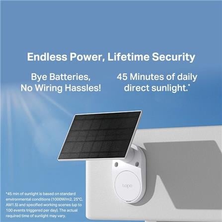 TP-LINK 3MP SOLAR-POWERED SECURITY CAMERA KIT C410