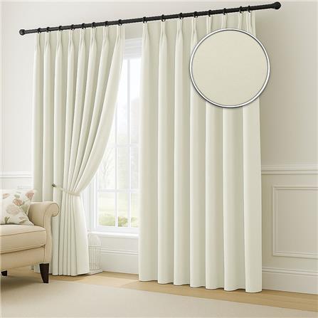 RED DANIELLE CURTAIN FRENCH PLEAT URBAN C24 80968 10D FROZEN DEW