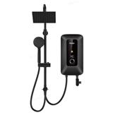 HAIER SHOWER HEATER DC PUMP WITH RAIN SHOWER EI42E-KP3B-RS(MY) MATTE BLACK