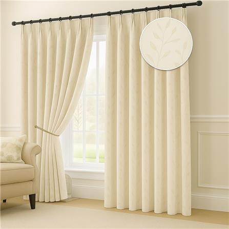 RED DANIELLE CURTAIN FRENCH PLEAT ALAINA C20 80971 2P FOG