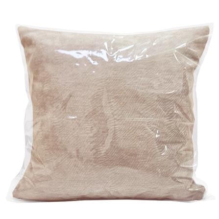 HOME LIVING STYLE CUSHION AURUM 18X18INCH BROWN