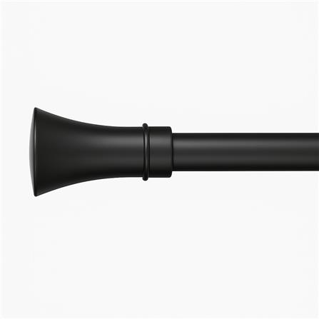 NIKI CAINS CURTAIN ROD 233741 BELLE 70-125CM BLACK
