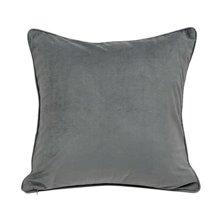 BENETTA CUSHION MACRO 18X18INCH DARK GRAY