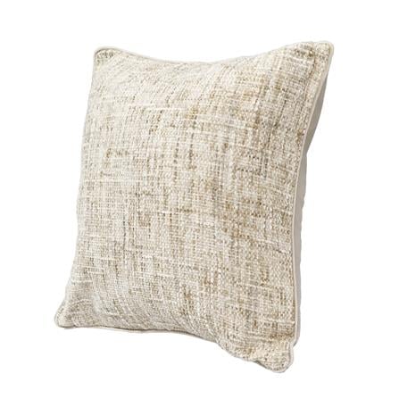 BENETTA CUSHION MACRO 18X18INCH CREAM