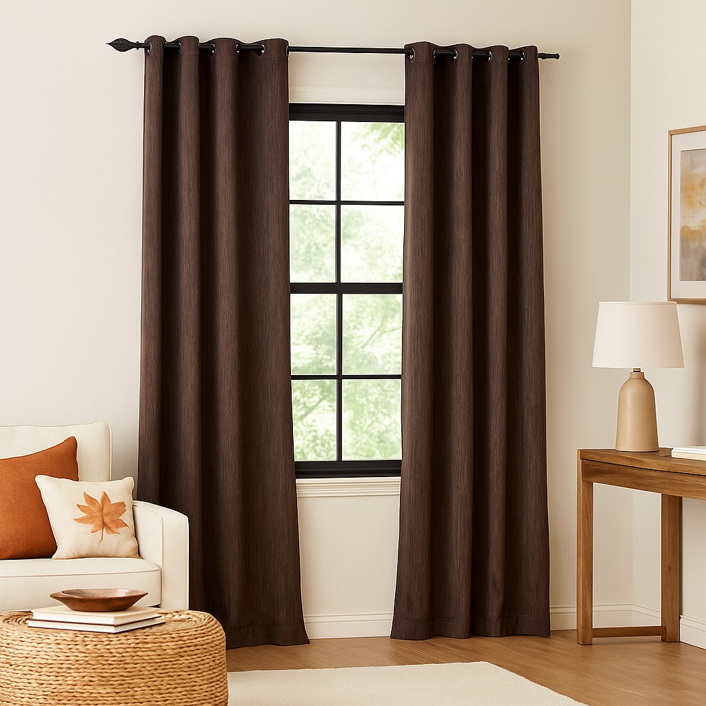 NIKI CAINS CURTAIN ROD 233736 ELY 125-215CM BLACK