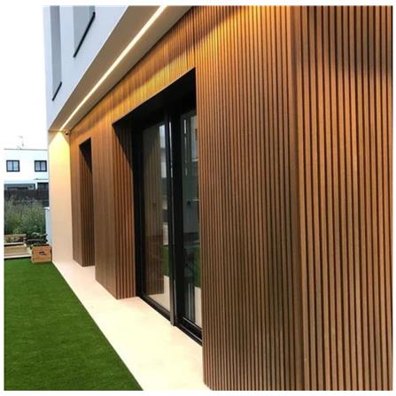 ECOCLASS OUTDOOR FLUTED PANEL JE21-CR 300X18X2.5CM 0.54M2