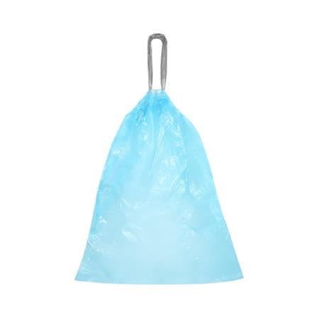 GARBAGE BAGS DRAWSTRING ACCO LIGHT BLUE 24x28" 60PCS
