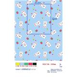 HLS FLEECE BLANKET 50X60 CSLW11 BEAR BLUE