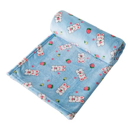 HLS FLEECE BLANKET 50X60 CSLW11 BEAR BLUE