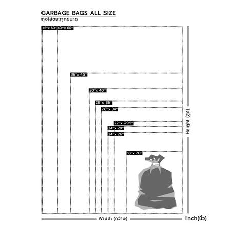 GARBAGE BAG ROLL CIRCULAR ACCO 18X20IN CAPPUCCINO BROWN (30PCS/PACK)