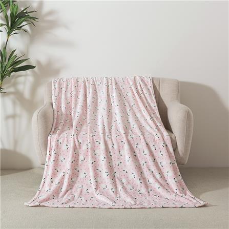 HLS FLEECE BLANKET 50X60 CSLW12 CAT PINK